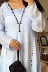 Trisha: Hand Embroidered Dress - 481